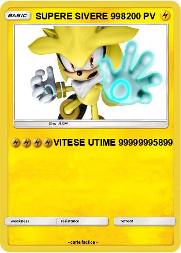 Pokemon SUPERE SIVERE 998