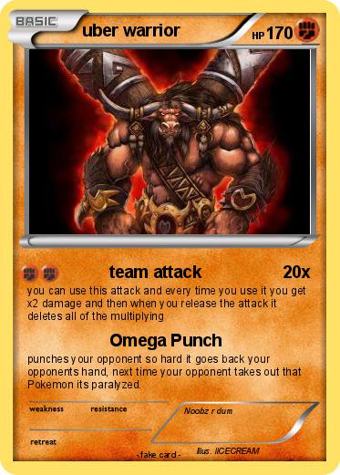 Pokemon uber warrior
