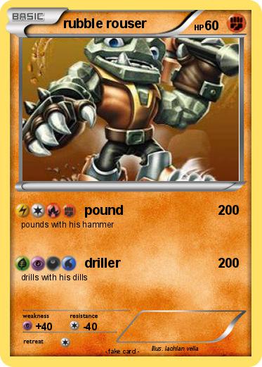 Pokemon rubble rouser