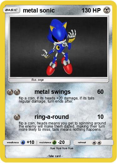 Pokemon metal sonic
