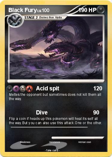Pokemon Black Fury