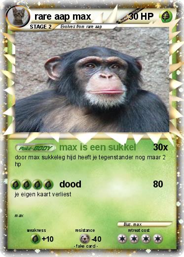Pokemon rare aap max