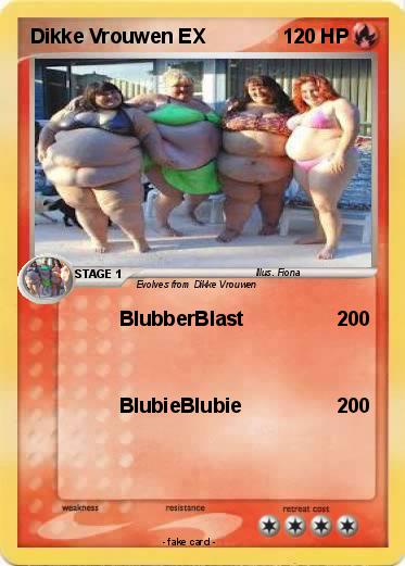 Pokemon Dikke Vrouwen EX
