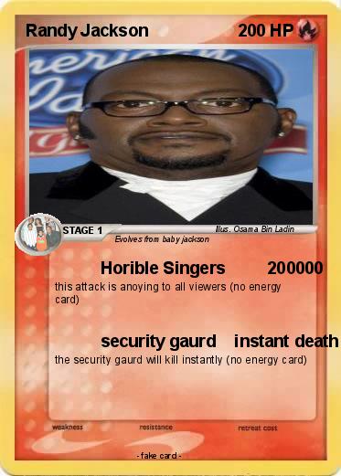 Pokemon Randy Jackson