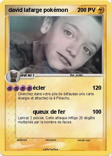 Pokemon david lafarge pokémon
