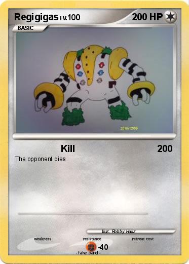 Pokemon Regigigas