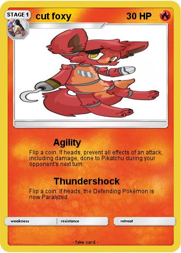 Pokemon cut foxy