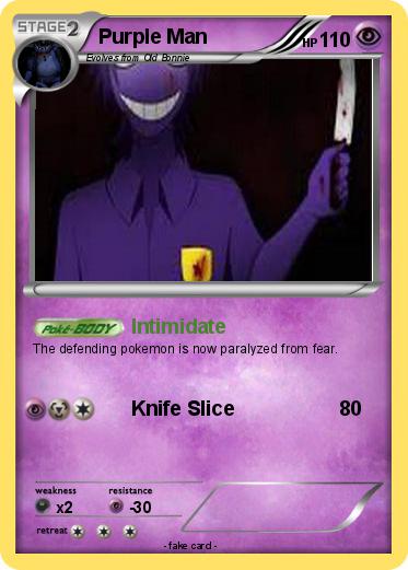 Pokemon Purple Man