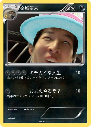 Pokemon 金城留来