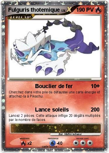 Pokemon Fulguris thotemique