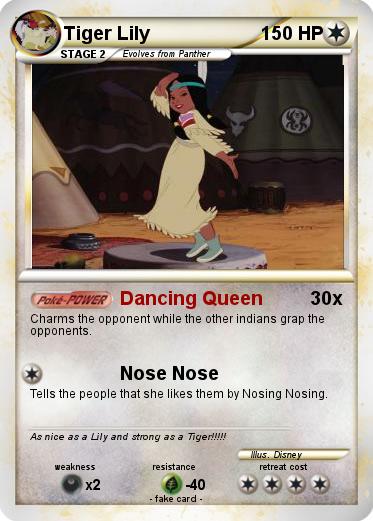 Pokemon Tiger Lily