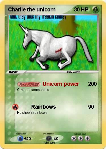 Pokemon Charlie the unicorn