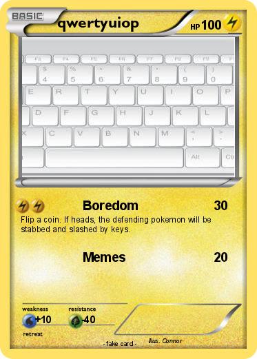 Pokemon qwertyuiop
