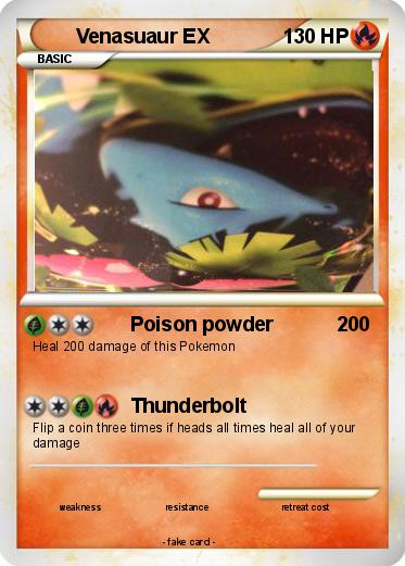 Pokemon Venasuaur EX