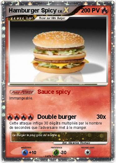 Pokemon Hamburger Spicy