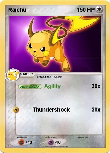 Pokemon Raichu