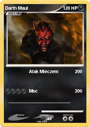 Pokemon Darth Maul