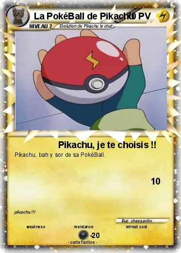 Pokemon La PokéBall de Pikachu