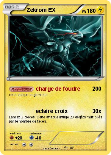 Pokemon Zekrom EX