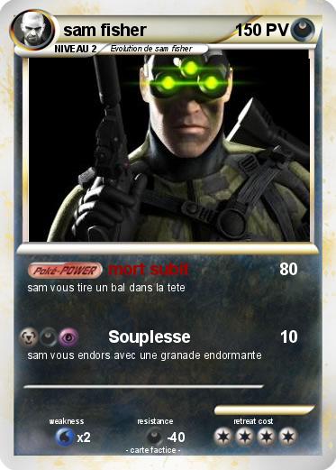 Pokemon sam fisher