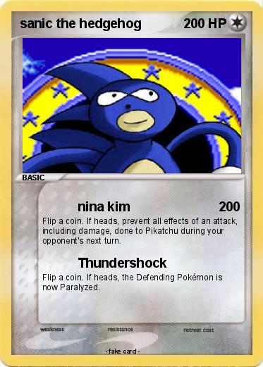 Pokemon sanic the hedgehog