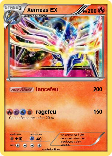 Pokemon Xerneas EX