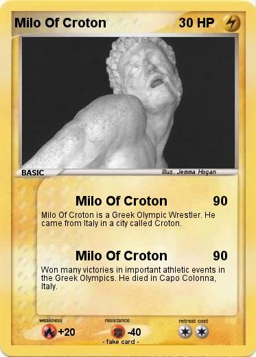 Pokemon Milo Of Croton