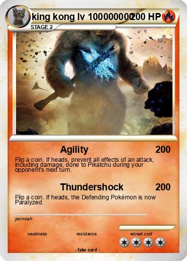 Pokemon king kong lv 100000000