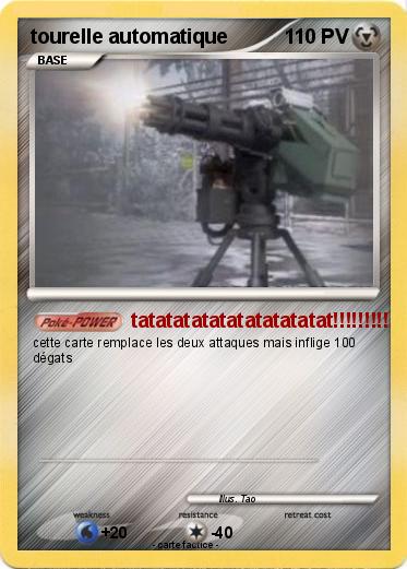 Pokemon tourelle automatique