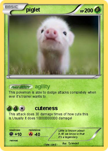 Pokemon piglet
