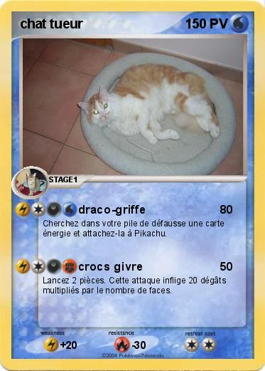 Pokemon chat tueur