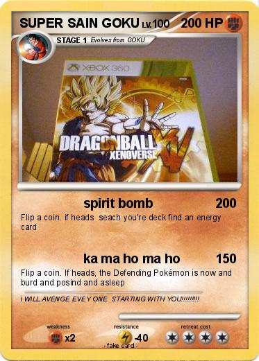 Pokemon SUPER SAIN GOKU