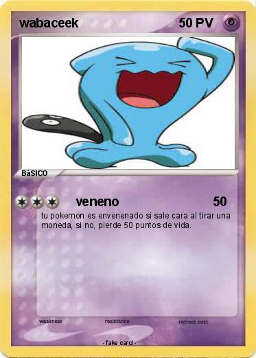 Pokemon wabaceek