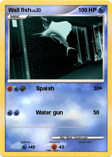 Pokemon Wall fish