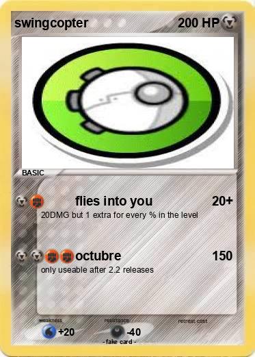 Pokemon swingcopter