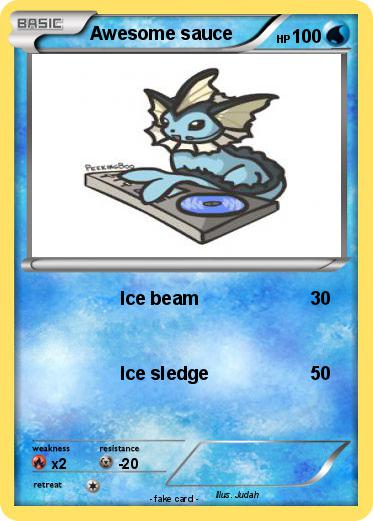 Pokemon Awesome sauce