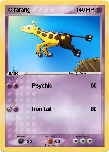 Pokemon Girafarig