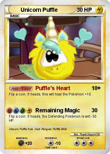 Pokemon Unicorn Puffle