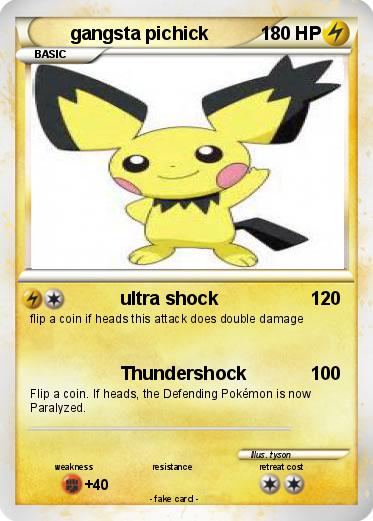 Pokemon gangsta pichick