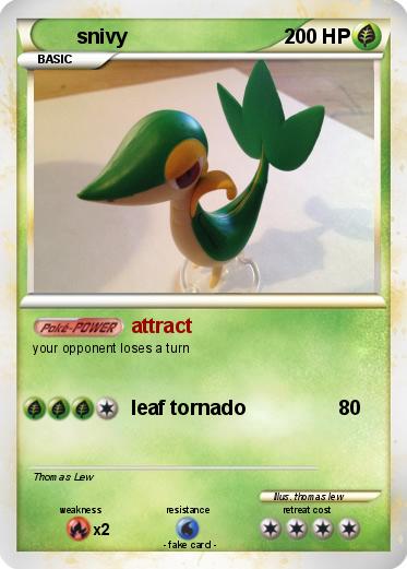 Pokemon snivy
