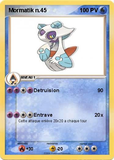 Pokemon Mormatik n.45
