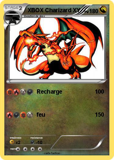 Pokemon XBOX Charizard XY