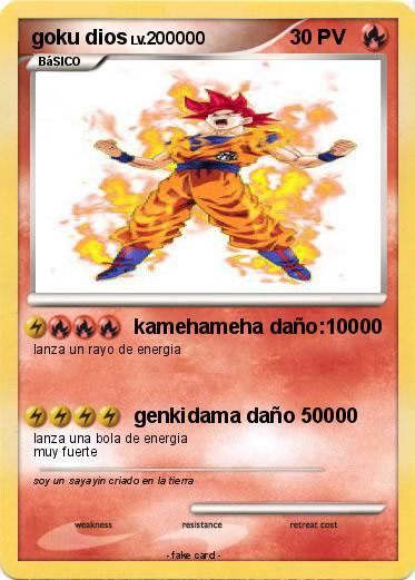Pokemon goku dios