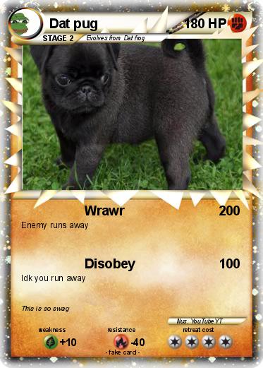 Pokemon Dat pug