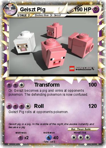 Pokemon Geiszt Pig