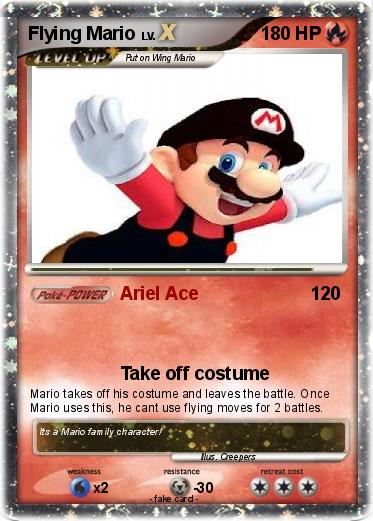 Pokemon Flying Mario