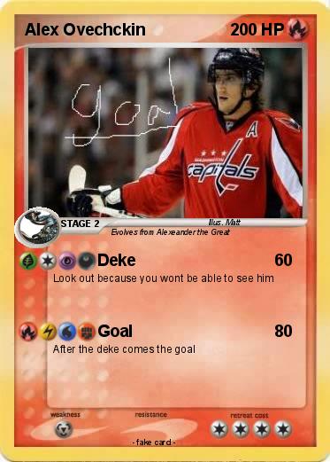 Pokemon Alex Ovechckin