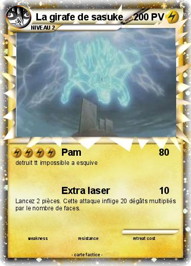 Pokemon La girafe de sasuke