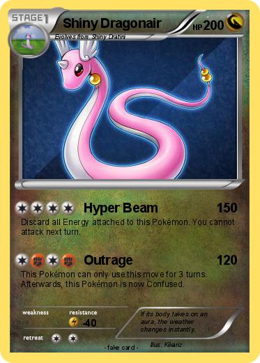 Pokemon Shiny Dragonair