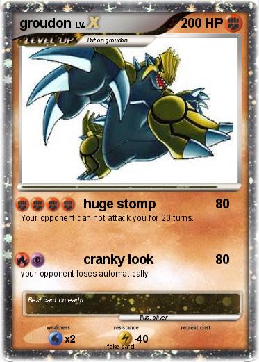 Pokemon groudon